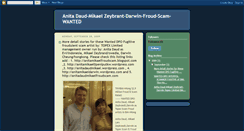 Desktop Screenshot of anitamikaelfroudscam.blogspot.com