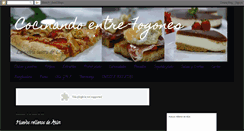 Desktop Screenshot of cocinandoentrefogones.blogspot.com