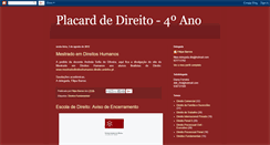 Desktop Screenshot of delegadodireito4.blogspot.com