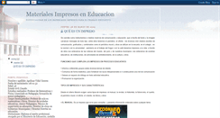 Desktop Screenshot of materialesimpresoseducativos.blogspot.com