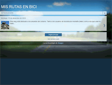 Tablet Screenshot of misrutasenbiciporrus.blogspot.com