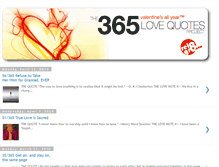 Tablet Screenshot of 365lovequotes.blogspot.com