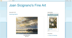 Desktop Screenshot of joansicignanosfineart.blogspot.com