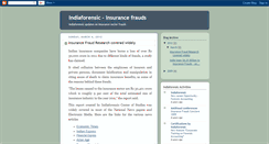 Desktop Screenshot of insurancefrauds.blogspot.com