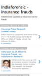 Mobile Screenshot of insurancefrauds.blogspot.com