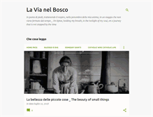 Tablet Screenshot of lavianelbosco.blogspot.com