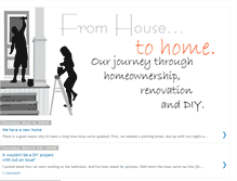 Tablet Screenshot of journeyfromhousetohome.blogspot.com