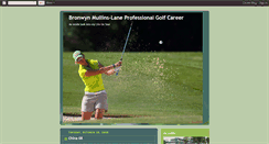 Desktop Screenshot of professionalgolfcareer.blogspot.com