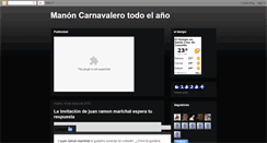 Desktop Screenshot of manoncarnavalero.blogspot.com