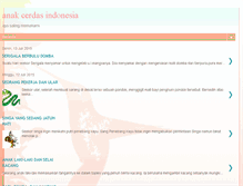 Tablet Screenshot of anakcerdasindo.blogspot.com