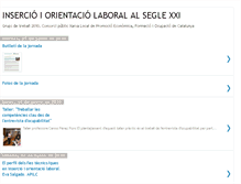 Tablet Screenshot of jornadainsercioxarxa.blogspot.com