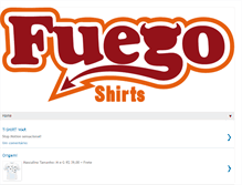 Tablet Screenshot of fuegoshirts.blogspot.com