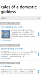 Mobile Screenshot of blakadomesticgoddess.blogspot.com