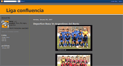 Desktop Screenshot of ligaconfluencia.blogspot.com