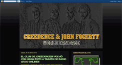 Desktop Screenshot of ccr-worldfanpage.blogspot.com
