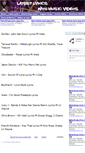 Mobile Screenshot of latestvideolyrics.blogspot.com