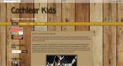 Desktop Screenshot of deafkidscanhear.blogspot.com