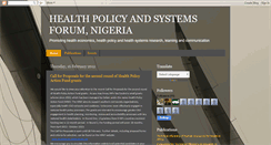 Desktop Screenshot of hprgnigeria.blogspot.com