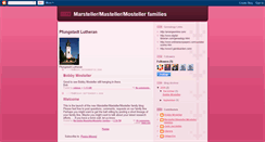 Desktop Screenshot of marstellermastellermostellerfamilies.blogspot.com