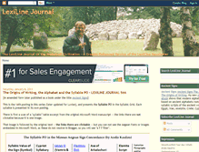 Tablet Screenshot of lexilinejournal.blogspot.com