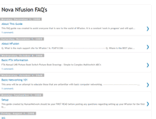 Tablet Screenshot of nfusionfaq.blogspot.com