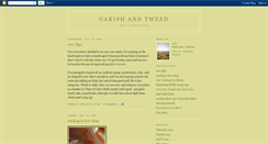 Desktop Screenshot of garishandtweed.blogspot.com