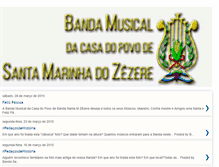 Tablet Screenshot of bandamusicalsmzezere.blogspot.com