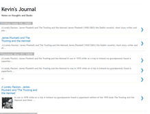 Tablet Screenshot of kevins-journal.blogspot.com