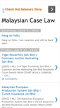 Mobile Screenshot of malaysiancaselaw.blogspot.com