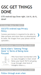 Mobile Screenshot of gscgettingthingsdoneright.blogspot.com