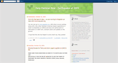 Desktop Screenshot of helppakistannow.blogspot.com