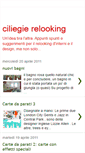 Mobile Screenshot of ciliegierelooking.blogspot.com