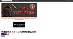 Desktop Screenshot of blogterrorifico.blogspot.com