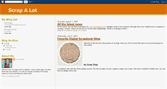 Desktop Screenshot of msscrapalot.blogspot.com