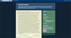Desktop Screenshot of cienciaerasmus.blogspot.com