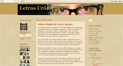 Desktop Screenshot of letrascronicas.blogspot.com