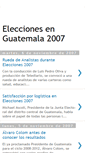 Mobile Screenshot of guatemalaelecciones.blogspot.com