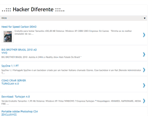 Tablet Screenshot of hacker-diferente.blogspot.com