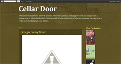 Desktop Screenshot of cellardoorbook.blogspot.com