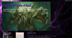 Desktop Screenshot of calibansrevenge.blogspot.com