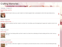 Tablet Screenshot of craftingmemories-lynn.blogspot.com