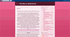 Desktop Screenshot of agravideznaadolescencianamericalatina.blogspot.com