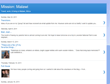 Tablet Screenshot of missionmalawi08.blogspot.com
