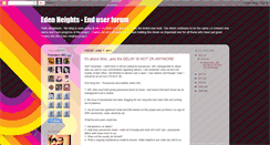 Desktop Screenshot of edenheights.blogspot.com