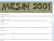 Tablet Screenshot of mesin2001.blogspot.com