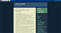 Desktop Screenshot of elbuencombate.blogspot.com