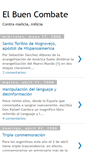 Mobile Screenshot of elbuencombate.blogspot.com