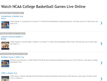 Tablet Screenshot of ncaa--basketball.blogspot.com