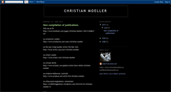 Desktop Screenshot of christianmoeller.blogspot.com