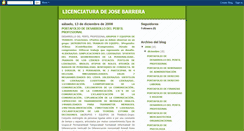 Desktop Screenshot of licenciaturadejosebarrera.blogspot.com